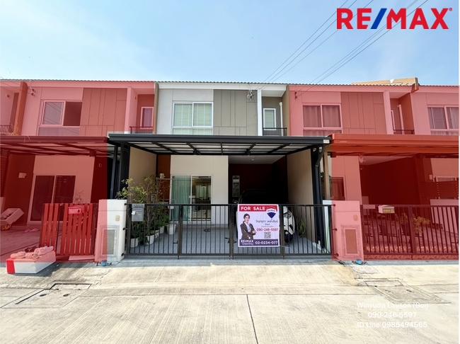 For SaleTownhouseChaengwatana, Muangthong : 2-story townhome for sale, The connect 40 project, Tiwanon-Chaengwattana. Near Muang Thong Thani Plus complete furniture Ready to move in