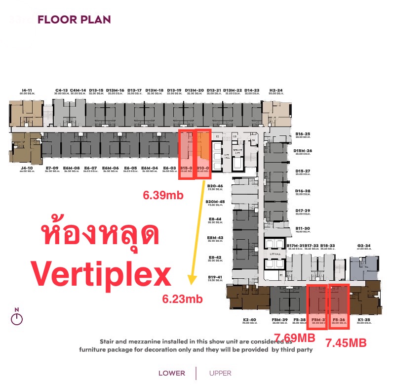 Sale DownCondoKhlongtoei, Kluaynamthai : 🔥🔥FOR SALE 𝐕𝐞𝐫𝐭𝐢𝐩𝐥𝐞𝐱 Leaked room, project no longer for sale: 𝐋𝐢𝐟𝐞 𝐑𝐚𝐦𝐚 𝟒 𝐀𝐬𝐨𝐤𝐞 𝟏 Bed 𝟏 Bath, 𝟒𝟏 sqm. , Starting Price 𝟔.𝟐𝟑 MB Tel. 𝟎𝟗𝟓𝟗𝟒𝟏𝟓𝟗𝟗𝟗