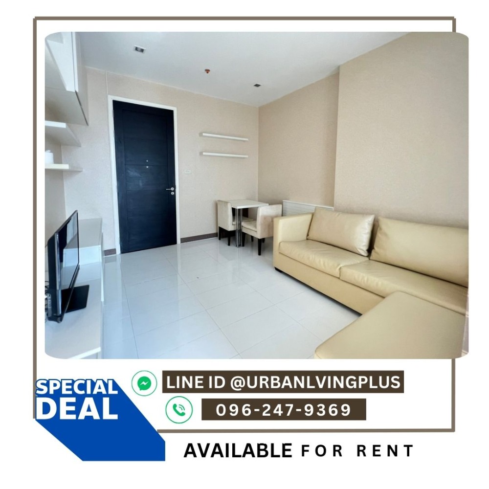 For RentCondoSathorn, Narathiwat : ( U20231129500 ) Tel/Line 096-2479369✨ FOR RENT Ivy Sathorn Studio room, 1 bathroom, 35 Sq.M. Nice room BTS St.Louis