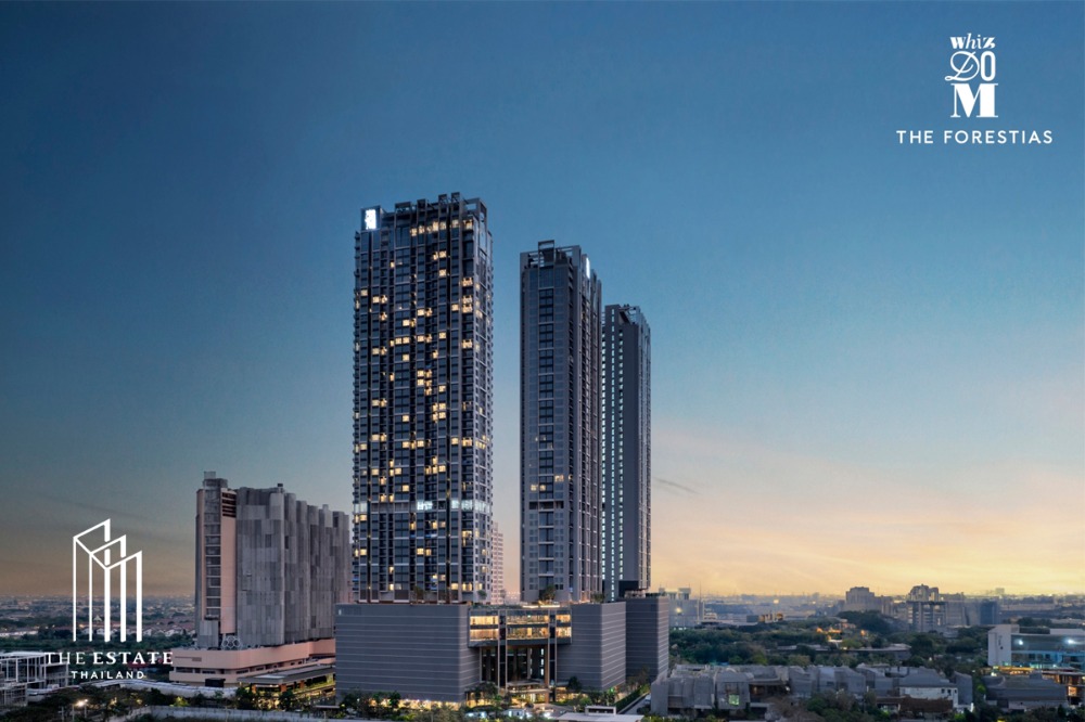 ขายคอนโดบางนา แบริ่ง ลาซาล : Condo for SALE ** Whizdom The Forestias (Destinia) *** 2 ห้องนอน ห้องชั้นสูง 40+ คอนโดสัมผัสบรรยากาศและชีวิตใกล้ชิดธรรมชาติ @9.5 MB