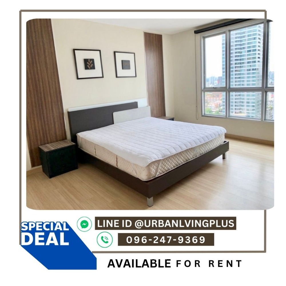 For RentCondoSathorn, Narathiwat : ( U20240904100 ) Tel/Line 096-2479369✨ FOR RENT LIFE@SATHORN SOI 10 / 2 bedroom , 2 bathroom , 65 Sq.M.  , ready to move in