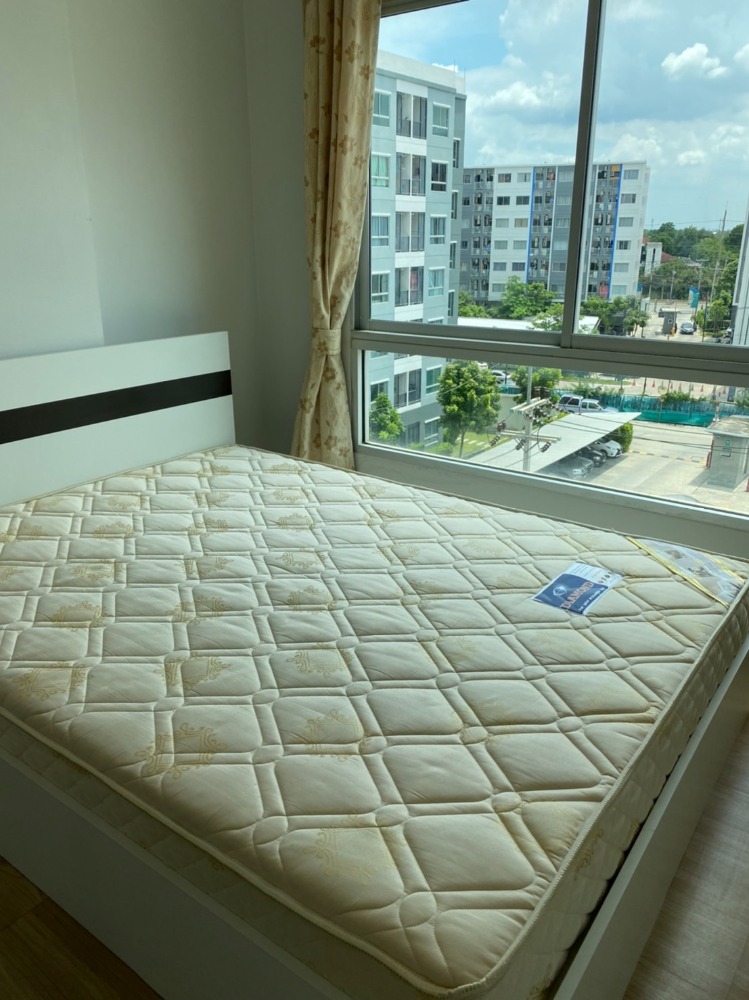 For RentCondoPathum Thani,Rangsit, Thammasat : The Kith Lite Bangdee 🔥 Building A2, Floor 5 🔥 Rent 6,000 baht. There are 2 air conditioners with washing machines. 🔥 Near Bang Kadee Industry