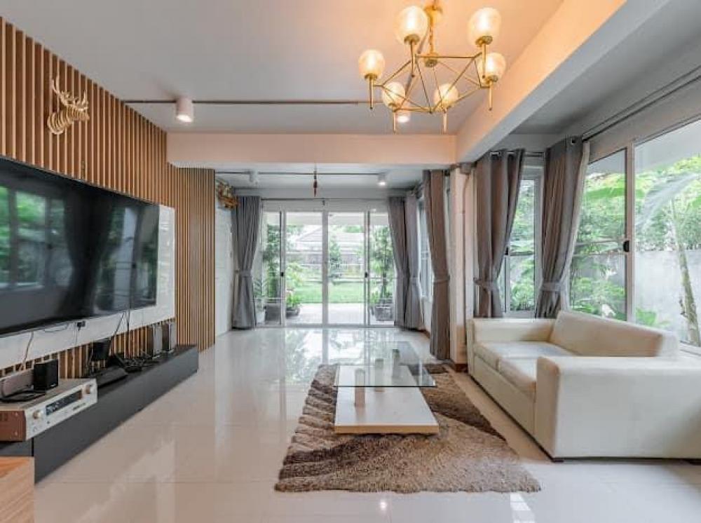 For SaleHouseNawamin, Ramindra : Selling at a loss of more than 4 million, 2-storey detached house, 192 sq m, has a wide area, good location, Pink Skytrain, Ramindra Station, Km. 6.