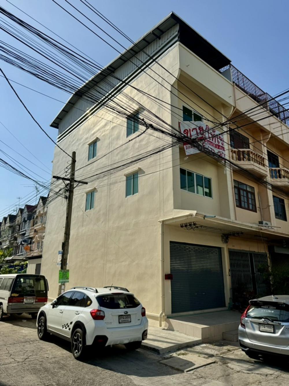 For SaleShophouseSeri Thai, Ramkhamhaeng Nida : Commercial building, Kesri Village 2, Soi Ramkhamhaeng 124