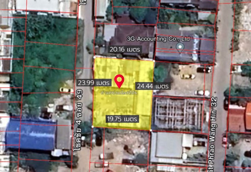 For SaleLandChokchai 4, Ladprao 71, Ladprao 48, : Empty land for sale, 120 sq m, Chokchai 4, Lat Phrao.