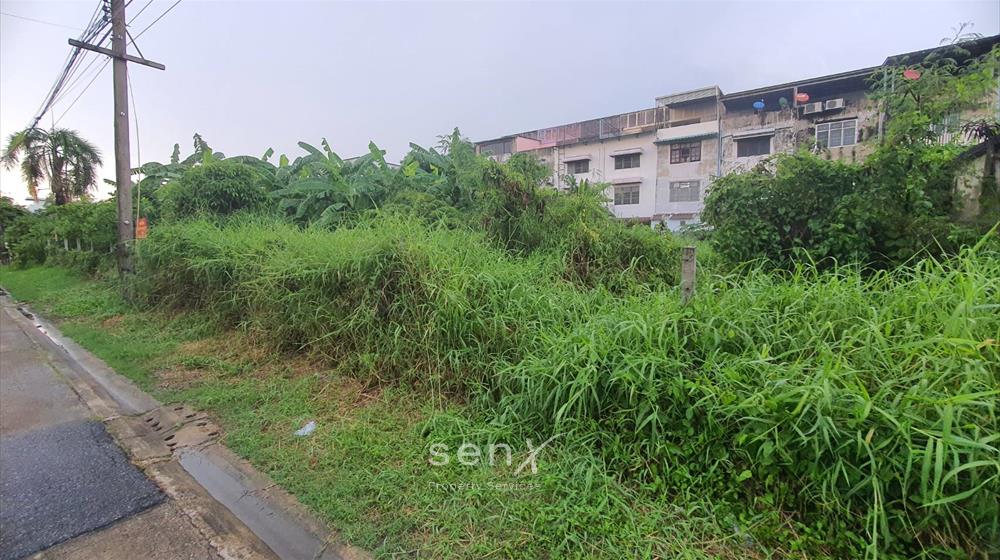 For SaleLandNawamin, Ramindra : land for sale In the village of military welfare, Ramintra 61, near the Pink Line, Watcharaphon