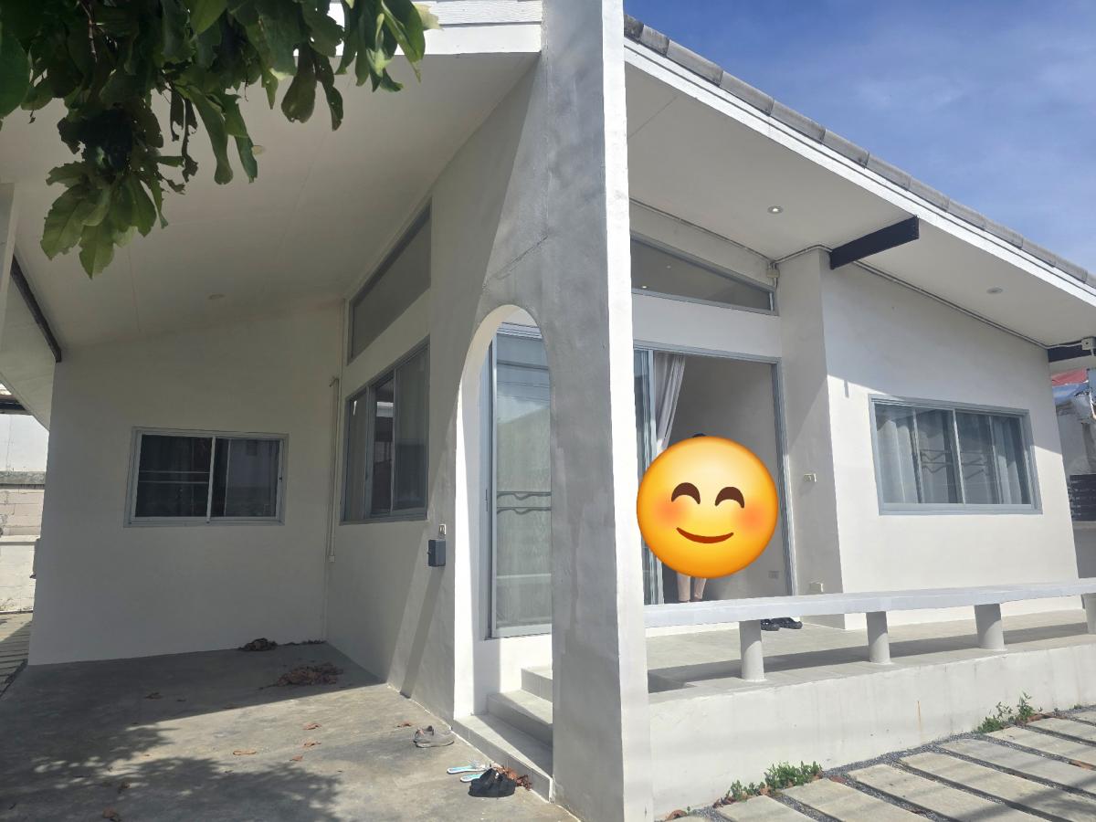 For RentHouseKaset Nawamin,Ladplakao : Single-storey detached house for rent, 56 sq m., minimalist style, Lat Pla Khao 24, through Lat Phrao, Wang Hin.