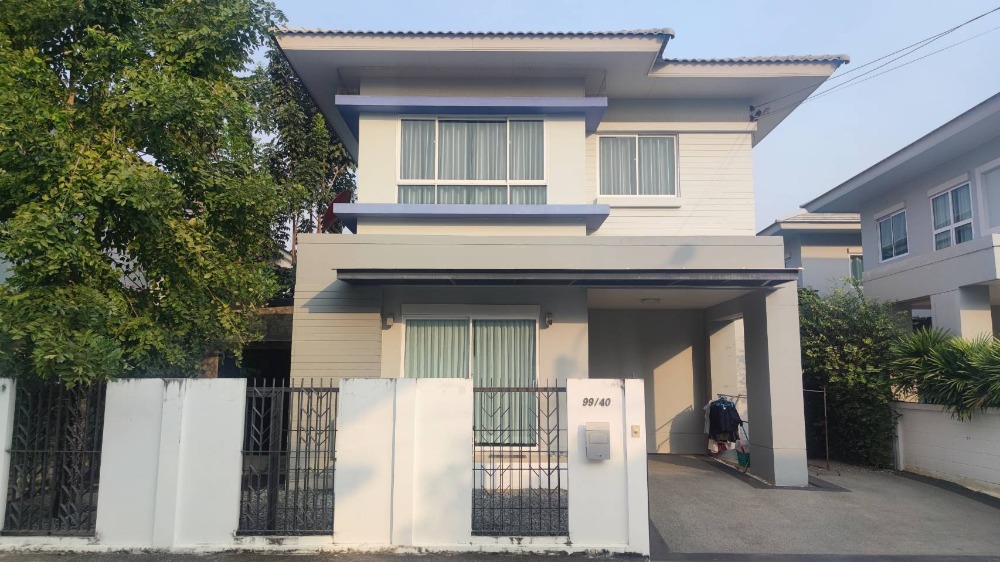 For SaleHouseLadkrabang, Suwannaphum Airport : The​ Best​ price​!! Detached house​ Vario​ Suvarnabhumi​ Area​ 50.8 Sq.wah, in-space​ building​ 128 Sq.m, near​ Bang​Na-Trad​ Road​ and​ Lardkrabang​ road