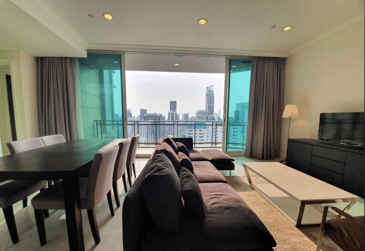 ให้เช่าคอนโดสุขุมวิท อโศก ทองหล่อ : Royce Private Residences Bangkok Condo For Rent 3 Bedrooms