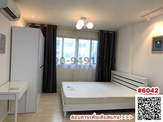 For RentCondoLadkrabang, Suwannaphum Airport : For rent, D Condo On Nut - Suvarnabhumi, big room, cheap price, near Airport Link Suvarnabhumi.