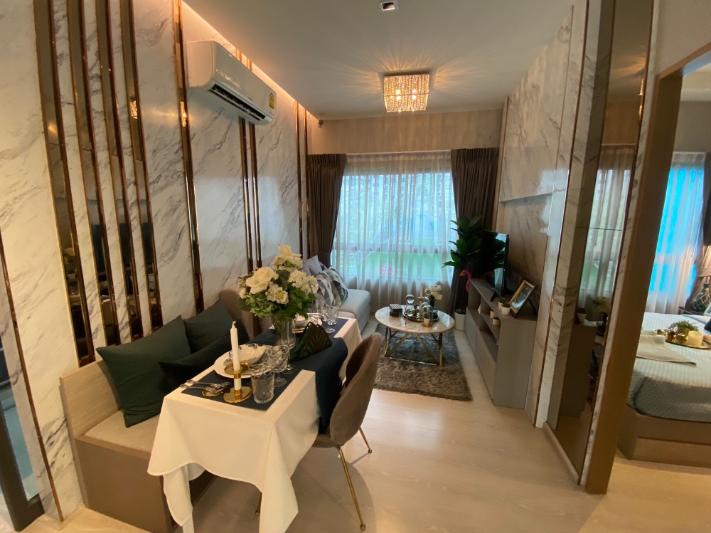 For SaleCondoVipawadee, Don Mueang, Lak Si : ❤️Resort style condo, Don Mueang, near the BTS, near Don Mueang Airport. ❤️Free all expenses, free furniture, free electrical appliances ❤️Can borrow more than the loan, can decorate ❤️Condo Resort Donmueang Near BTS