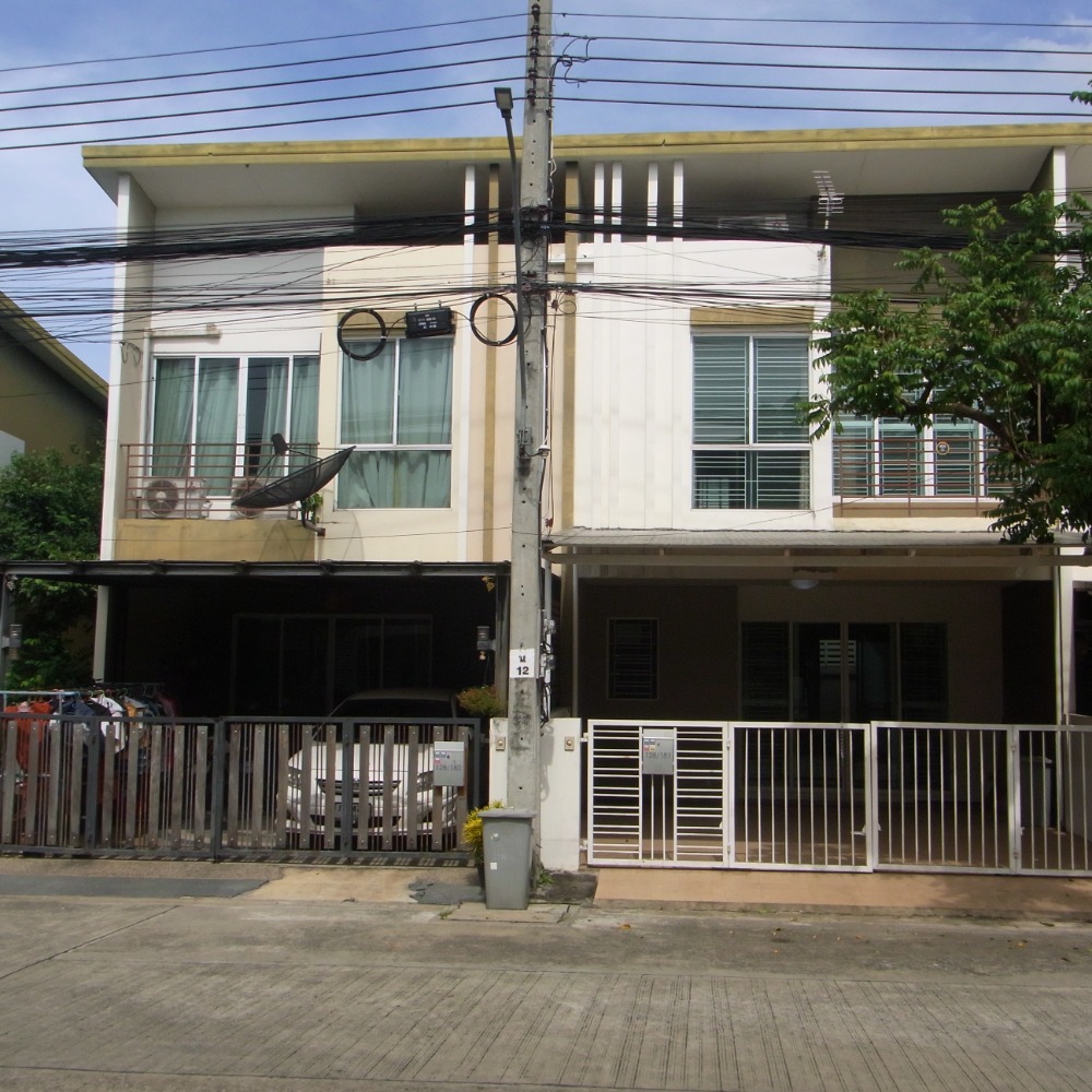 For SaleTownhouseVipawadee, Don Mueang, Lak Si : Townhome 21 square wah, City Sense Songprapha Village--Pracha Uthit- very outstanding location.