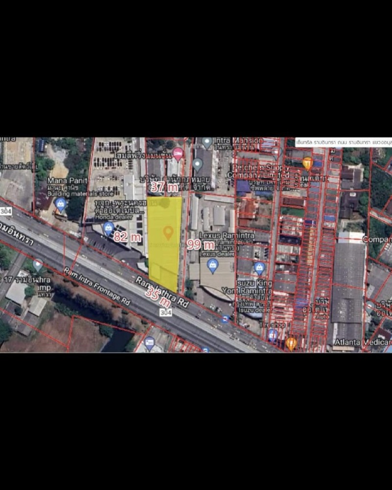 For RentLandNawamin, Ramindra : Land next to Ramintra Road Km.2 / 744 square meters (for rent), Land Ramintra Km.2 / 2,976 Square Meter (FOR RENT) TAN581