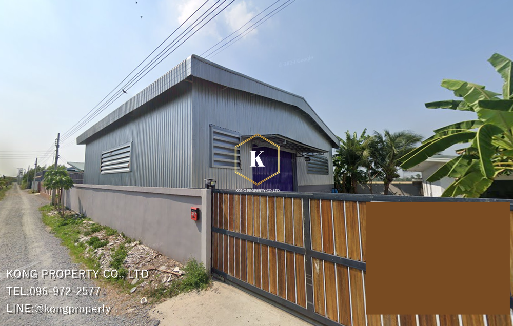 For RentWarehouseNonthaburi, Bang Yai, Bangbuathong : Warehouse for rent, Sai Noi, Nonthaburi, area 395 sq m, near Pathum-Bang Len Road (346)