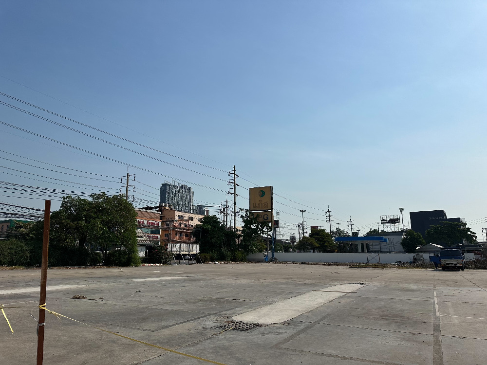 For RentLandSamut Prakan,Samrong : Land for rent on Pu Chao Road, near BTS Samrong