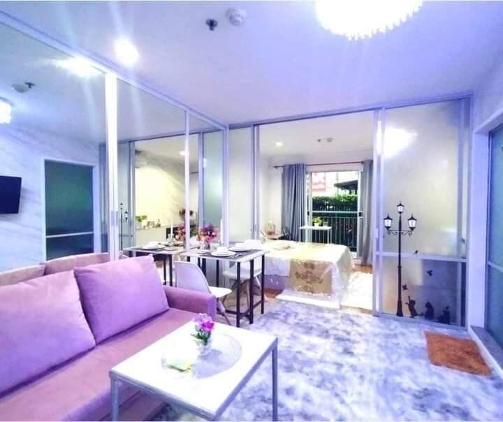 For SaleCondoNawamin, Ramindra : S-LRL107  sale condo Lumpini Place Ramintra-Laksi, 4th floor, size 34.6 sqm, 1 bed 1 bath, 2.8 million, 064-959-8900