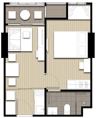 For SaleCondoPinklao, Charansanitwong : Condo for sale Ideo Mobi Charan-Interchange near MRT Bang Khun Non, cheap price.