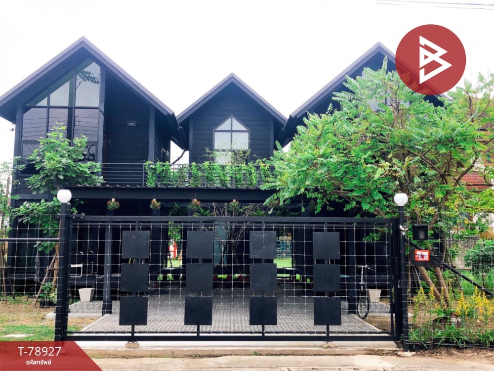 For SaleHouseRathburana, Suksawat : Single house and land for sale Sinbodi Village 3, Pracha Uthit 72, Bangkok, ready to move in.