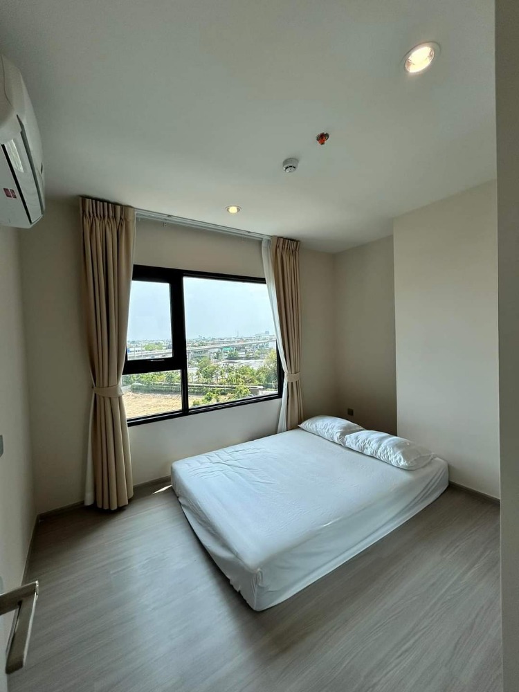 For RentCondoSamut Prakan,Samrong : For rent, beautiful room, Aspire Erawan Prime Condo (new building), 7th floor, open city view, two bedrooms, size 46.00 sq m.