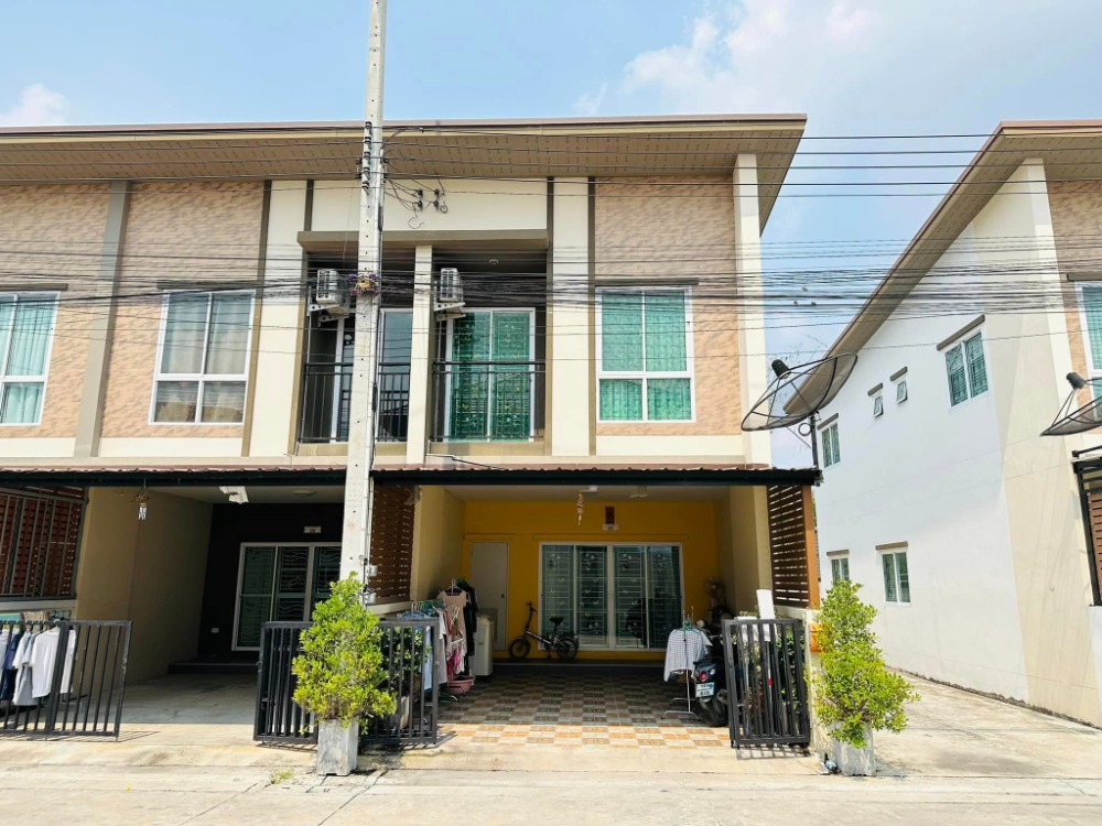 For SaleTownhousePattaya, Bangsaen, Chonburi : Urgent sale!! 2-story townhome, The Perfect Plus Baan Suan.