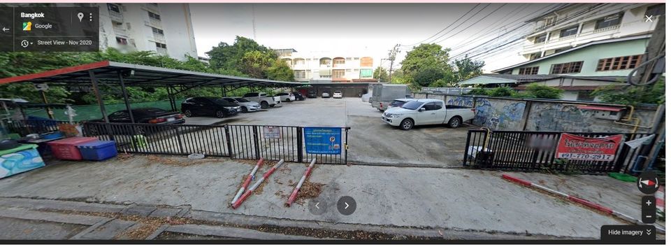 For SaleLandRamkhamhaeng, Hua Mak : Land Soi Ramkhamhaeng 65 (Soi Mahadthai) / 171 square meters (sale with tenant), Land Soi Ramkhamhaeng 65 (Soi Mahadthai) / 684 Square Meter (SALE WITH TENANT) JANG015