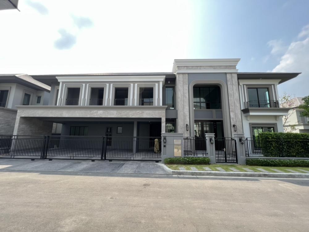 For SaleHouseKaset Nawamin,Ladplakao : Largest house 591 sq m‼️Special price 39.9 million baht** Beautiful corner plot.