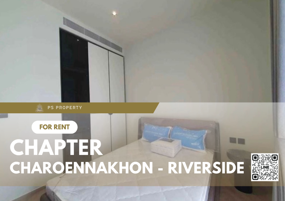 For RentCondoWongwianyai, Charoennakor : For rent 📣Chapter Charoennakhon - Riverside📣 Furniture, complete electrical appliances, near BTS Krung Thonburi 750 meters.