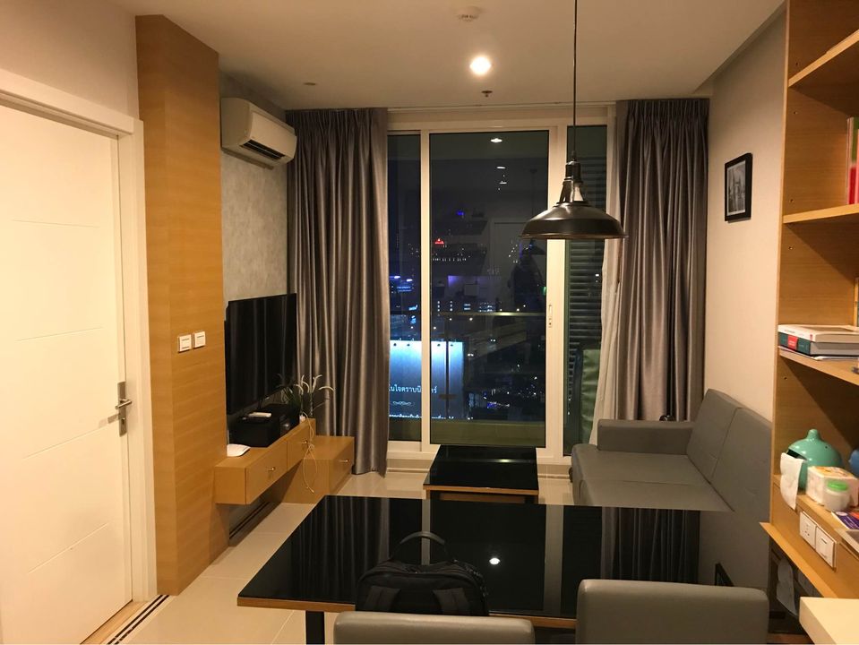 For RentCondoRama9, Petchburi, RCA : Condo for rent TC Green Rama 9, 1 bedroom, beautiful room, very good price.