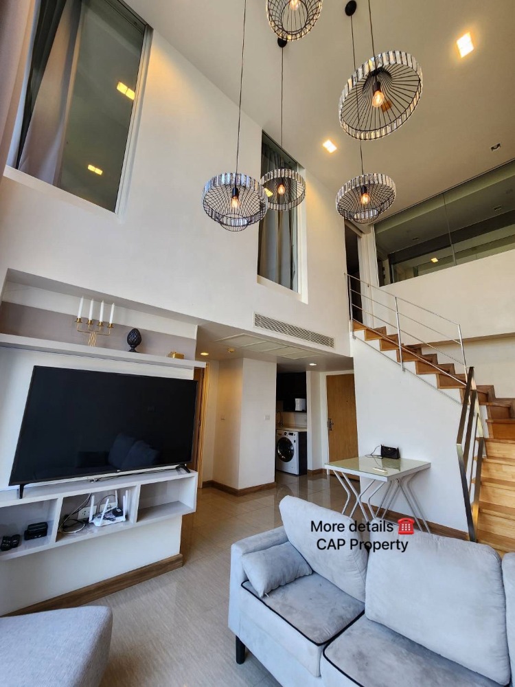 For RentCondoSukhumvit, Asoke, Thonglor : Duplex 2 Bed 80 Sqm - Pet Friendly @BTS Thonglor - 50,000 THB Negotiable