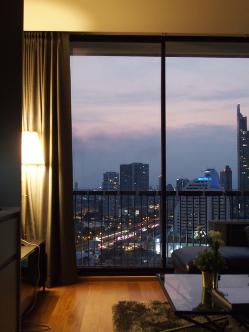 For RentCondoSathorn, Narathiwat : Noble Revo Silom fully furnished, 65 square meters.