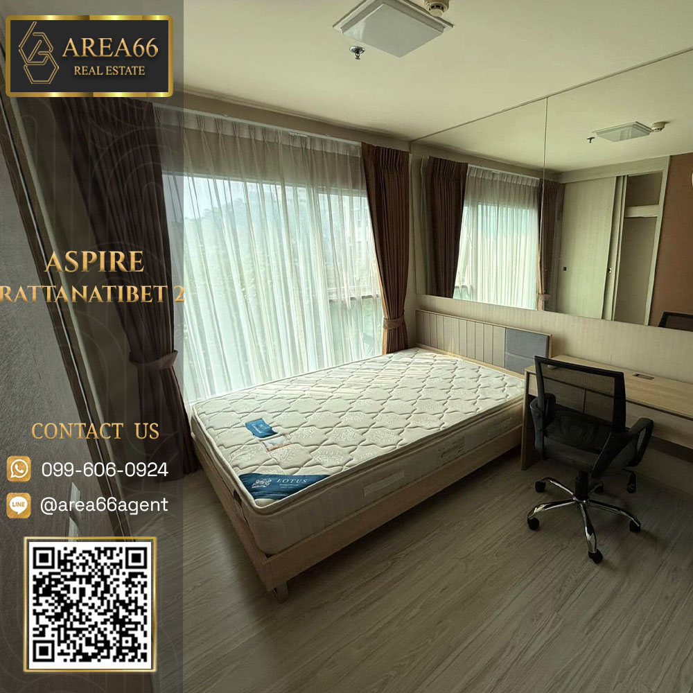 For SaleCondoRattanathibet, Sanambinna : 🔥 For sale !! ASPIRE Rattanathibet 2 Condo