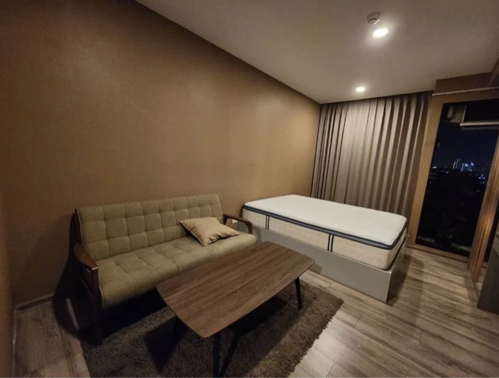 For SaleCondoBangna, Bearing, Lasalle : Condo for sale: Knightsbridge Collage Sukhumvit 107, 9th floor, fully furnished, ready to move in (SM463)