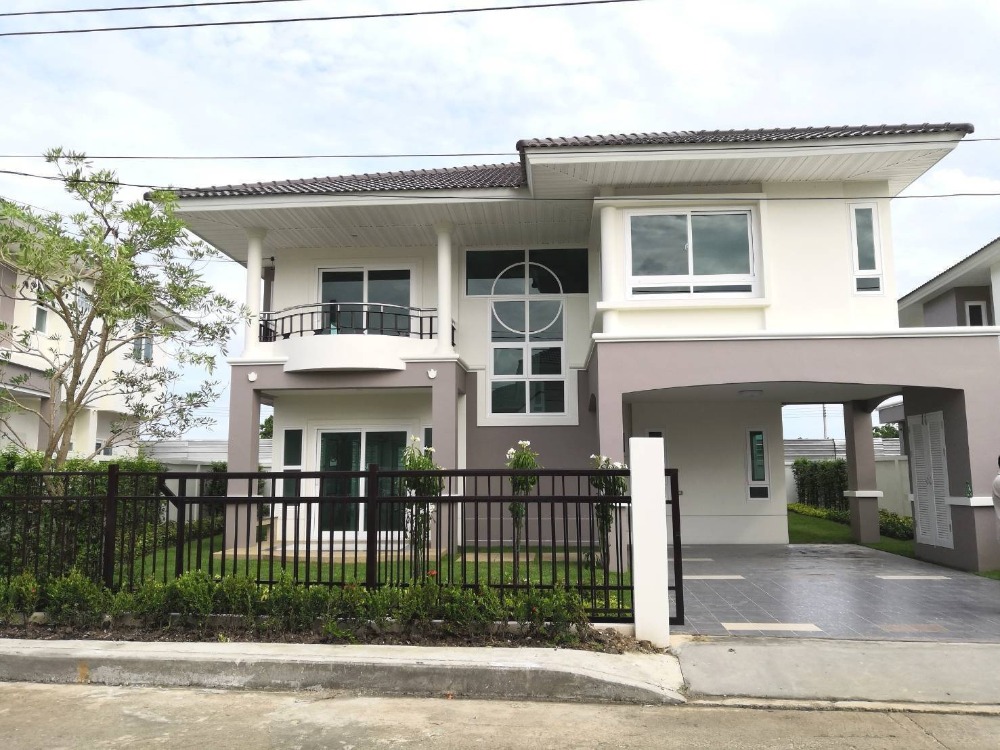 For SaleHouseLadkrabang, Suwannaphum Airport : For sale/rent, detached house 82.8 sq m., 4 bedrooms, Supalai Pride Bangna, Lat Krabang.