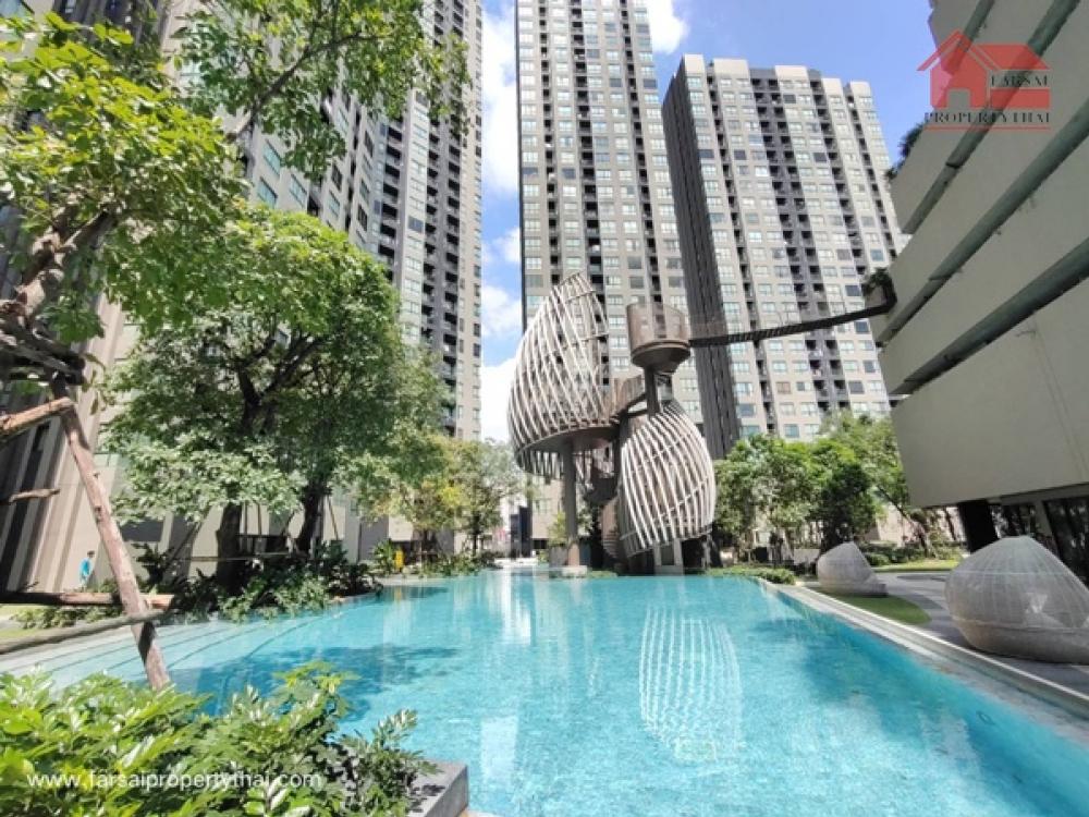 For RentCondoOnnut, Udomsuk : Condo room for rent, Sukhumvit 103, usable area 52.5 sq m, 2 bedrooms, 2 bathrooms, fully furnished, Sukhumvit 103 Road, Udomsuk, rental price 25,000 baht/mo.