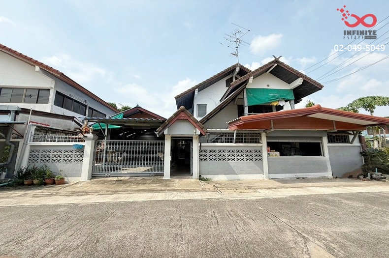 For SaleHouseChaengwatana, Muangthong : 2-story detached house for sale, 66 square meters, Ngamwongwan Road. Soi Ngamwongwan 19