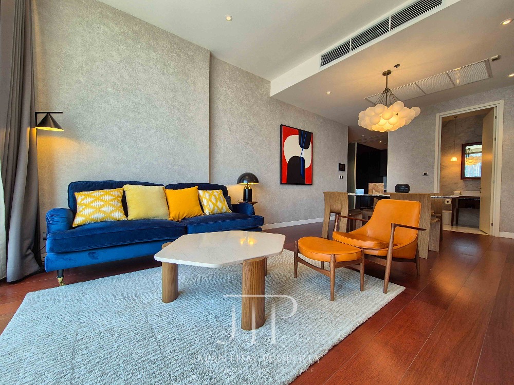 For RentCondoSukhumvit, Asoke, Thonglor : Modern European design corner 82sq.m 2bed unit for rent in center of Thonglor