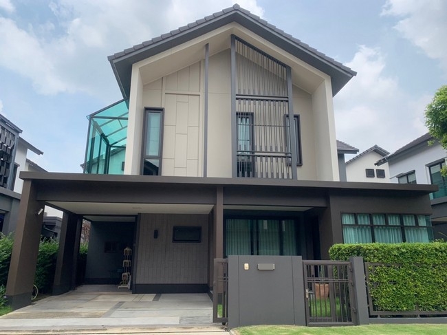 For SaleHousePinklao, Charansanitwong : sss460 Single house for sale Setthasiri Charan-Pinklao 2