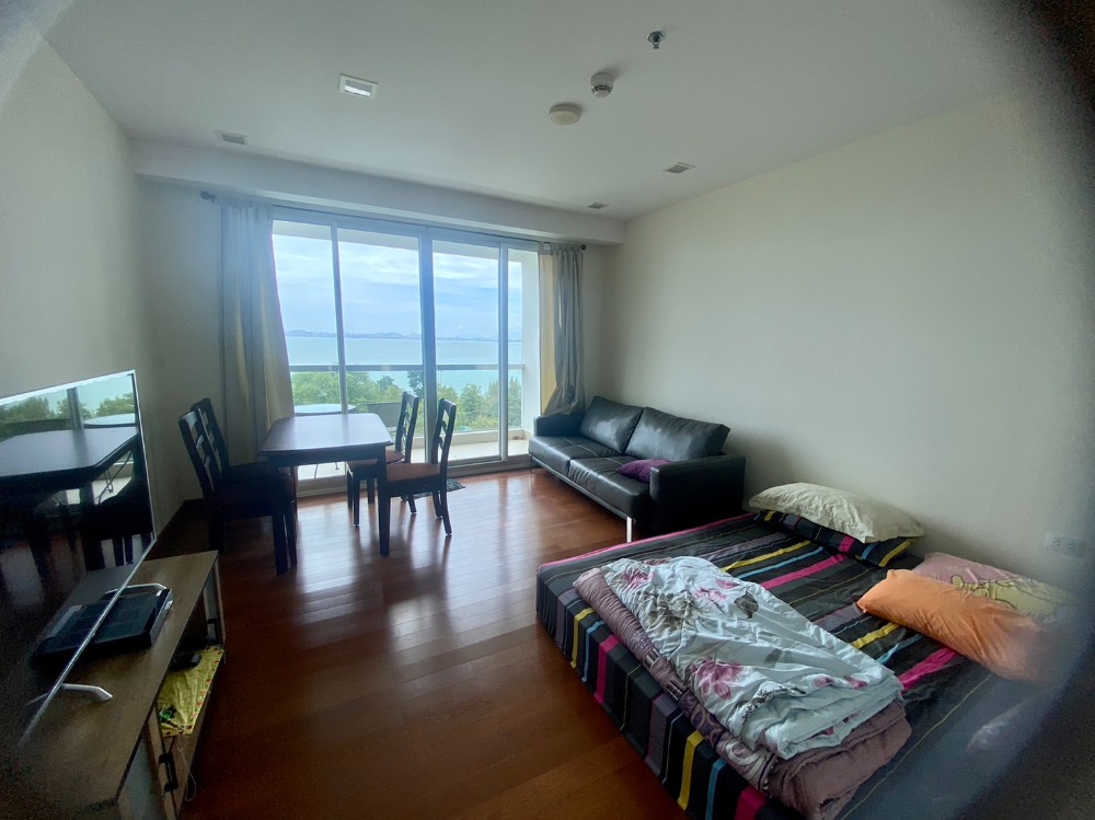 ขายคอนโดพัทยา บางแสน ชลบุรี สัตหีบ : For sale Condo the palm wongamt beach front pattaya studio type (S03-1475)