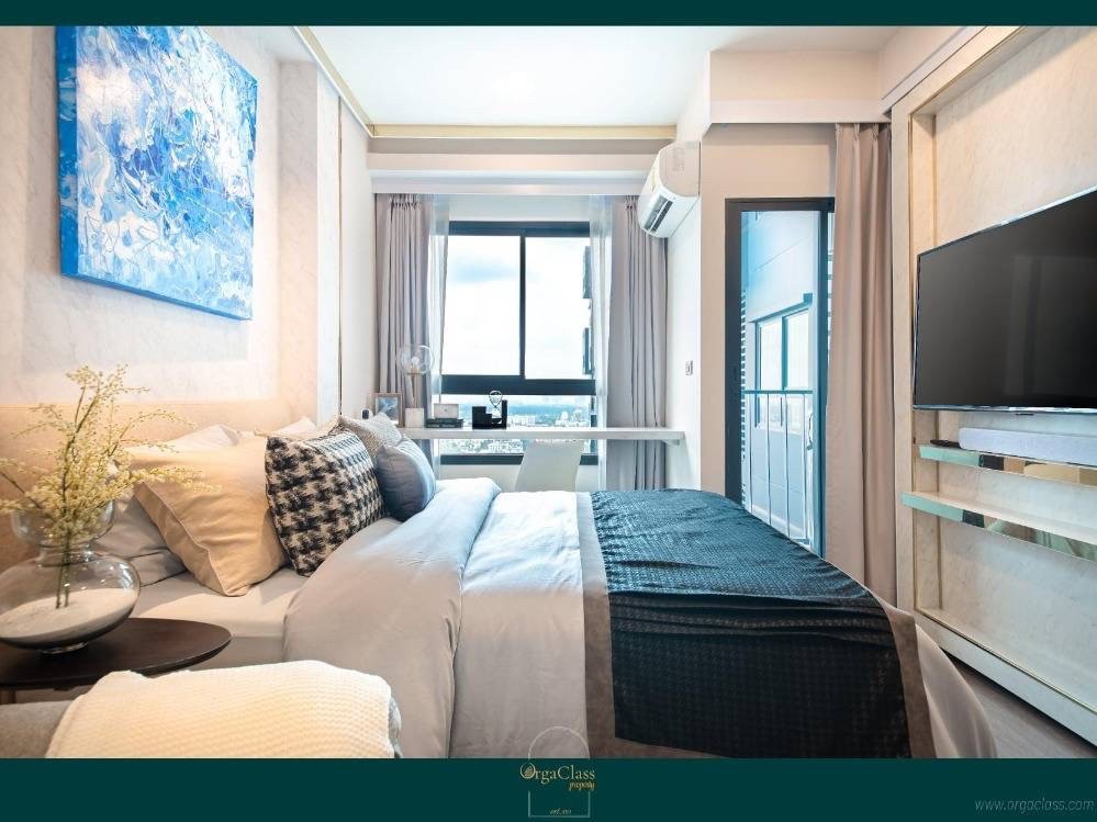 For RentCondoOnnut, Udomsuk : ★ Ideo Sukhumvit 93 ★ 27 sq m., 27 th floor , ★near BTS Bang Chak★near Anglo Singapore International School, Lotus's, Big C★ Many amenities★ Complete electrical appliances