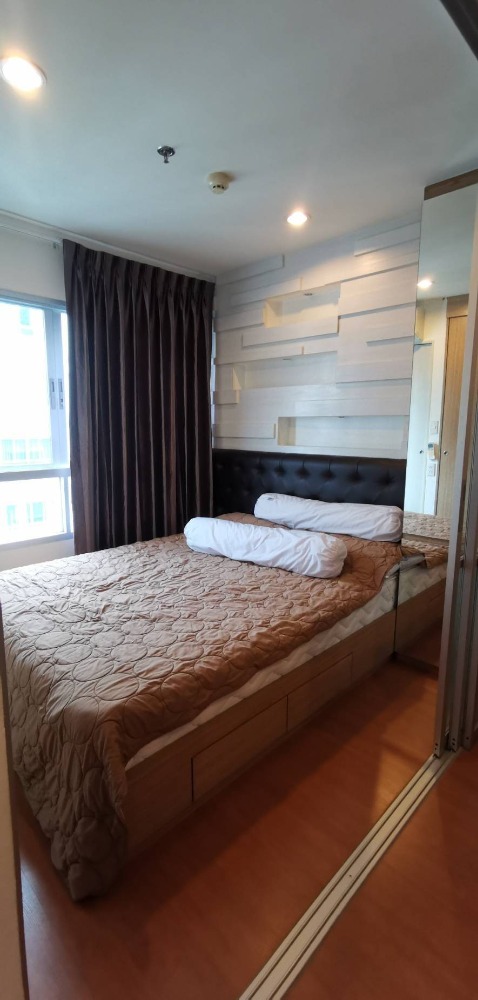 For RentCondoRattanathibet, Sanambinna : For rent, Lumpini Park Rattanathibet-Ngamwongwan, 23 sq m., 1 bedroom, 1 bathroom, for rent 6,500/month ****Room has washing machine.