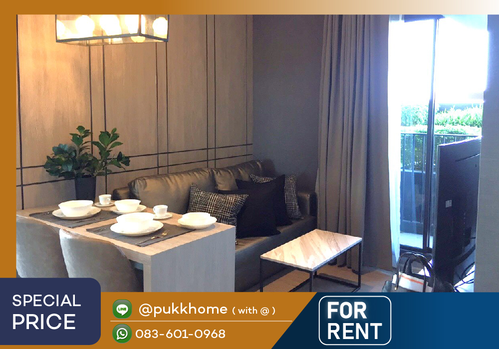 For RentCondoSukhumvit, Asoke, Thonglor : 📣 Rhythm Ekkamai ✨ 1 Bedroom Fully Furnished📞LINE @pukkhome ( with@ )