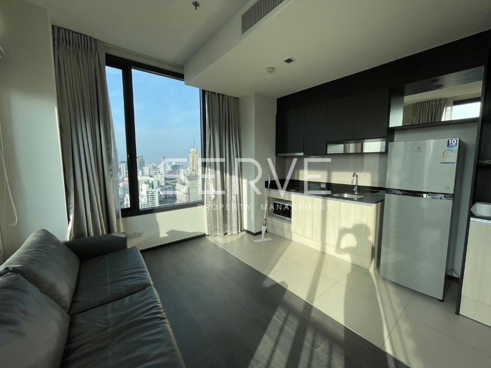 For RentCondoSukhumvit, Asoke, Thonglor : 2 Bed Super High Fl. 25+ Good View and Good Location BTS Asok @ Edge Sukhumvit 23