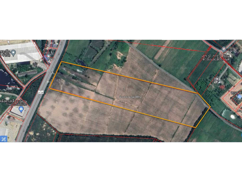 For SaleLandPattaya, Bangsaen, Chonburi : L080969 Empty land for sale, area 62-0-86 rai, Ban Bueng Subdistrict.