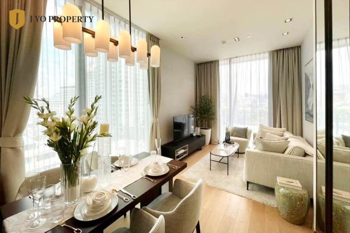 For RentCondoWitthayu, Chidlom, Langsuan, Ploenchit : JY-R2526 - For Rent 28 chidlom, Size 75.25 sq.m., 2 Bed, 2 Bath, 6th Floor