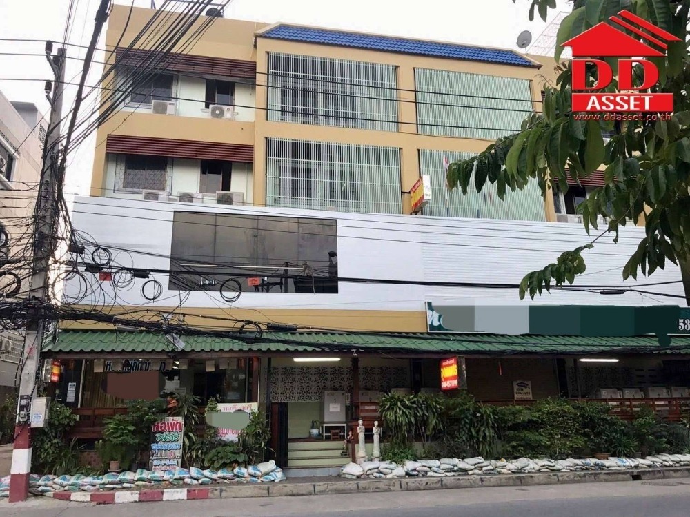 For SaleShop HouseCha-am Phetchaburi : 5-story apartment building for sale, Phetchaburi Province. Opposite Benjamathep Uthit School Ready to continue with business, code B8015