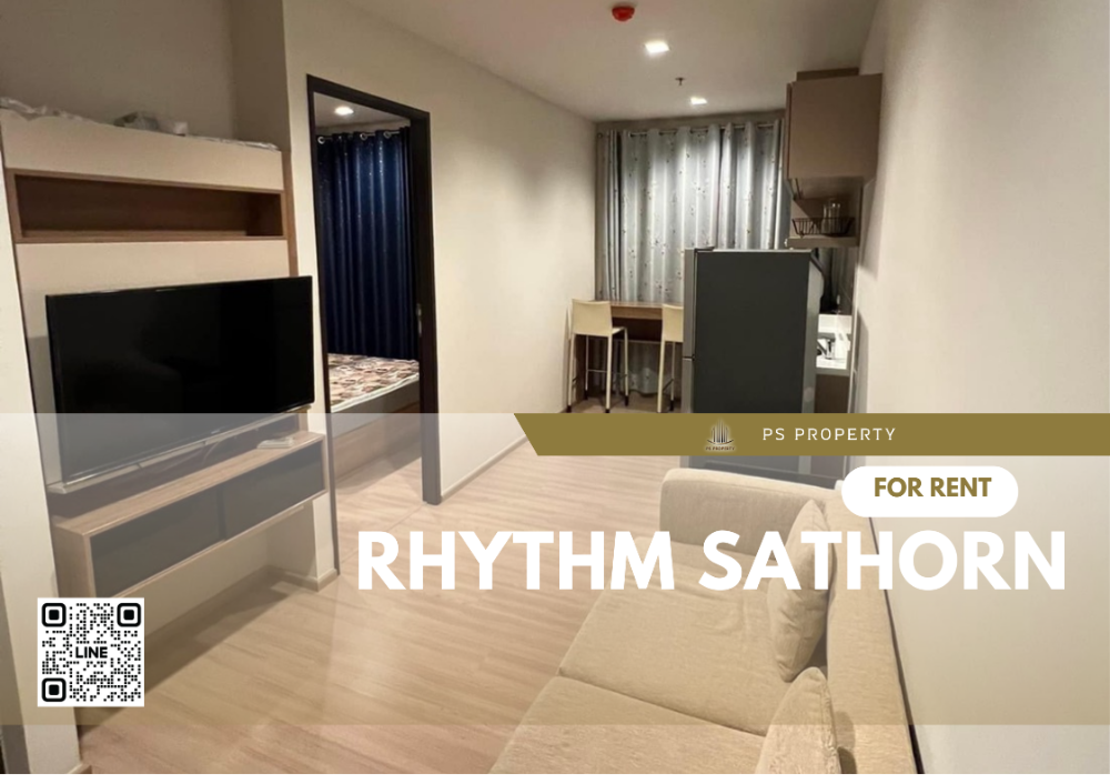 ให้เช่าคอนโดสาทร นราธิวาส : ให้เช่า📌Rhythm Sathorn📌 วิวเมือง เฟอร์นิเจอร์ เครื่องใช้ไฟฟ้าครบ เดินทางสะดวกใกล้ BTS สะพานตากสิน