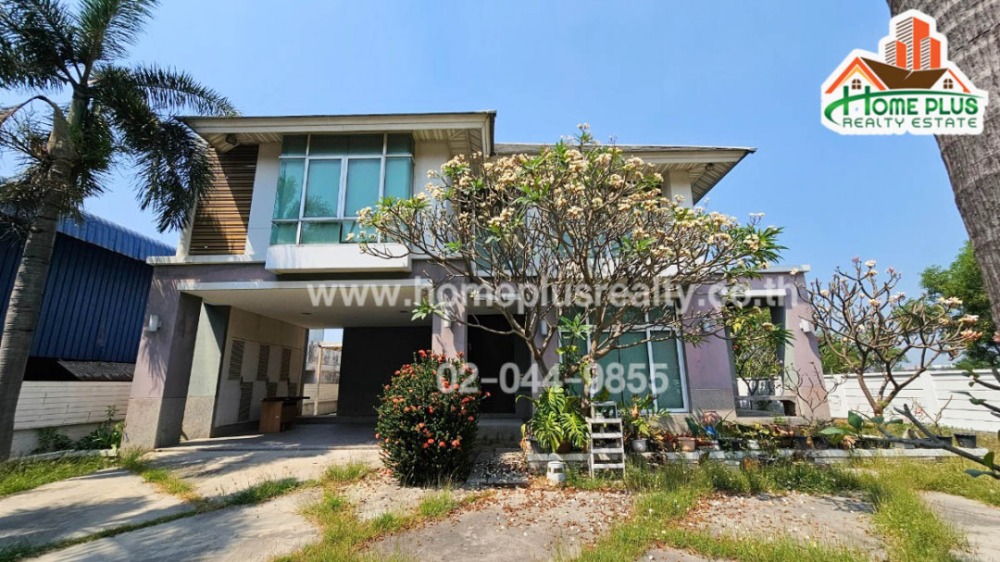 For SaleHouseNonthaburi, Bang Yai, Bangbuathong : 2-story detached house Near Sarasas Witaed Bang Bua Thong School, Nonthaburi