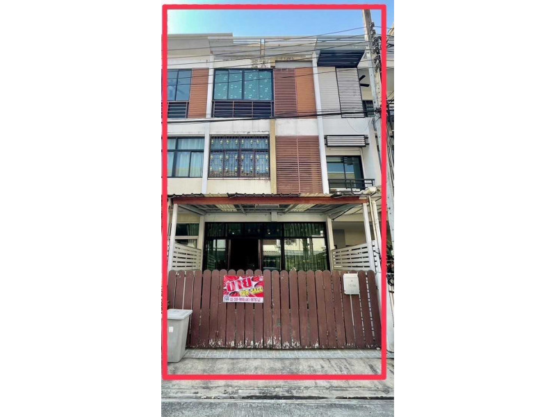 For SaleTownhouseKasetsart, Ratchayothin : L080920 3-story townhouse for sale, Signature Watcharaphon project, 3 bedrooms, 3 bathrooms.