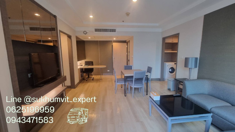 For RentSukhumvit, Asoke, Thonglor : BTS Asoke for rent, luxury serviced apartment Asoke, 2 bedrooms, 108 sq m