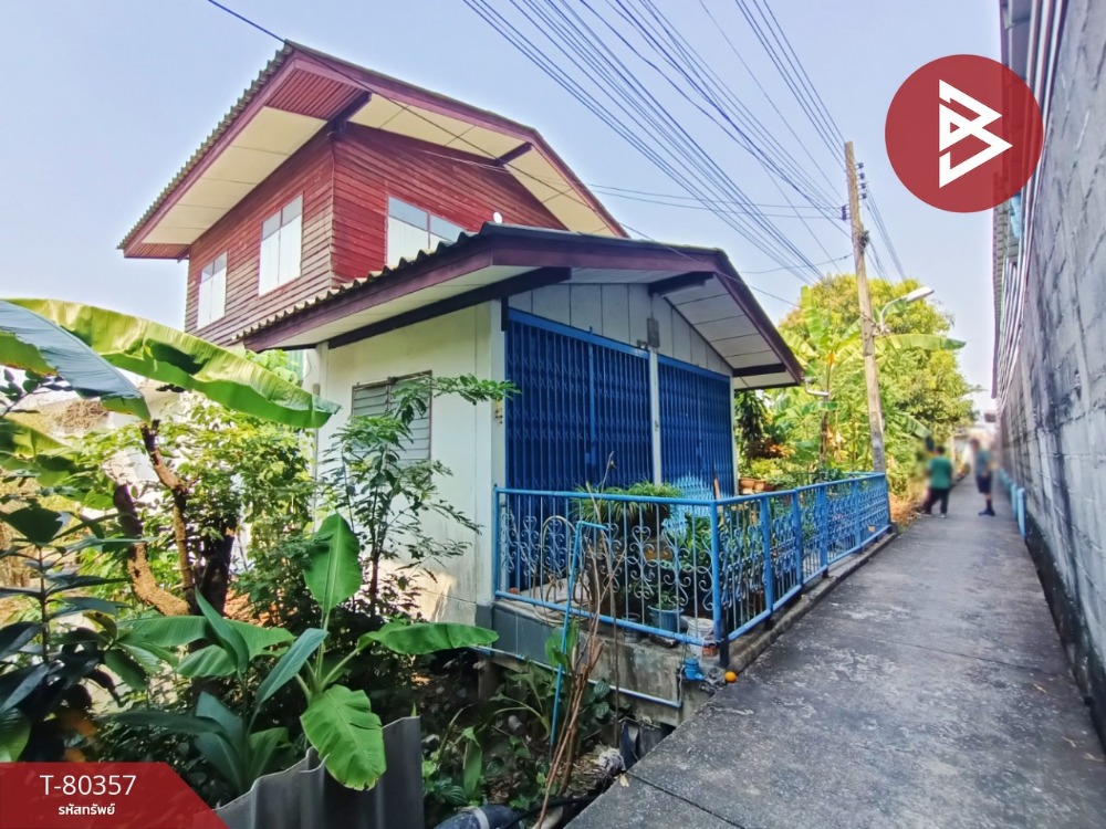 For SaleHouseSamut Prakan,Samrong : 2-story detached house for sale, area 2 ngan, Phra Pradaeng, Samut Prakan.